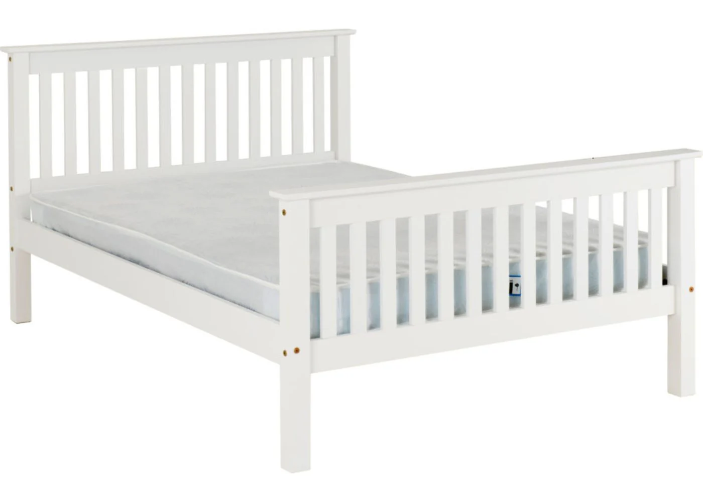 White Monaco High End Bedframe by Wholesale - Premium Range - Image 12