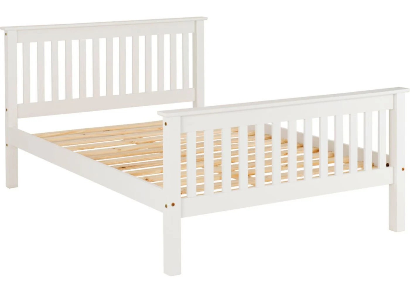 White Monaco High End Bedframe by Wholesale - Premium Range - Image 15