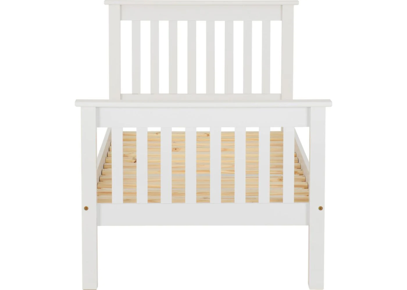 White Monaco High End Bedframe by Wholesale - Premium Range - Image 3