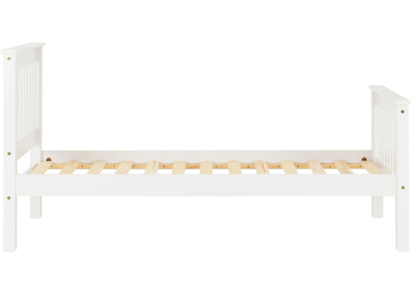 White Monaco High End Bedframe by Wholesale - Premium Range - Image 4