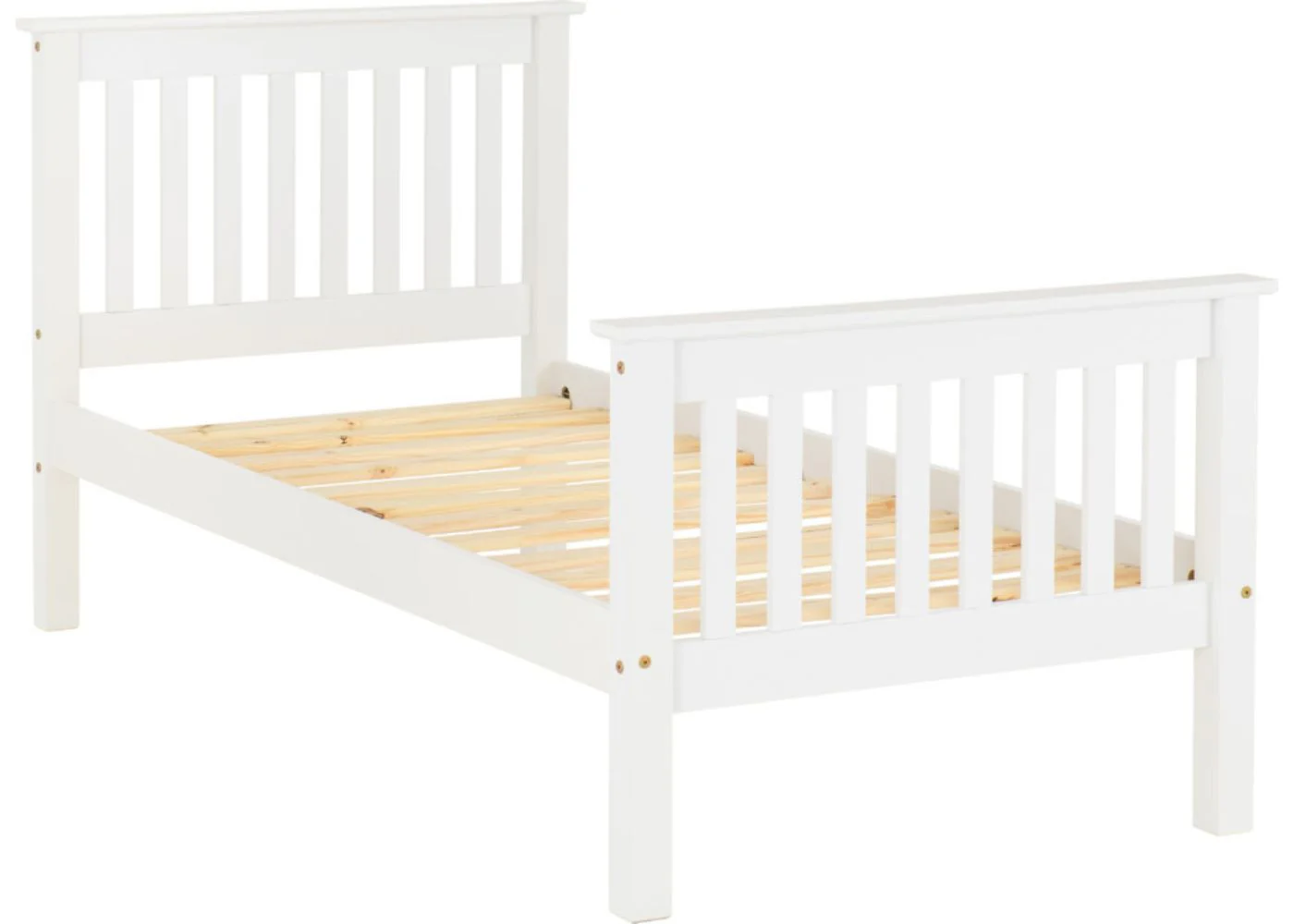 White Monaco High End Bedframe by Wholesale - Premium Range - Image 5