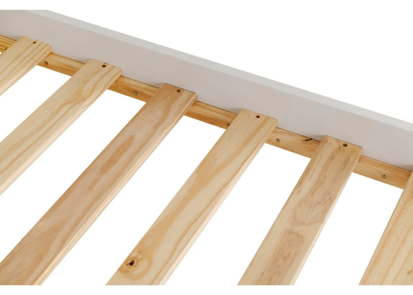 White Monaco Low End Bedframe by Wholesale - Image 22