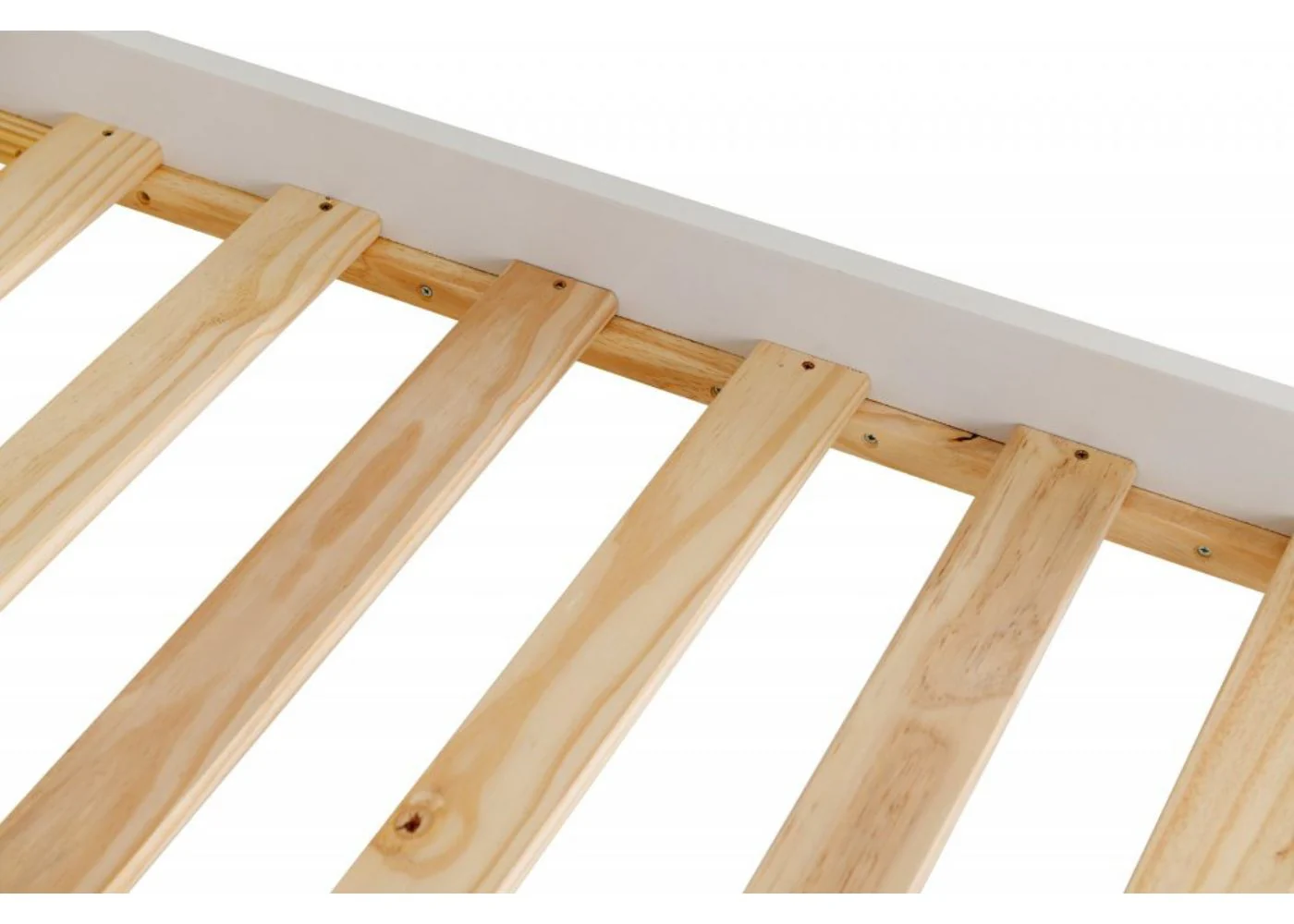 White Monaco Low End Bedframe by Wholesale - Image 8