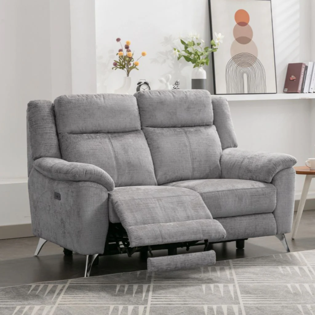 Monroe Ash Electric Reclining Sofa Range by Annaghmore - Image 2
