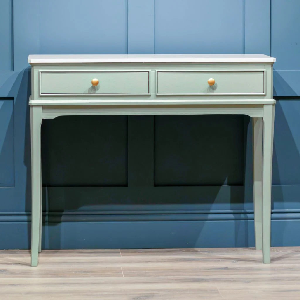 Monroe Sage 2 Drawer Console Table by Tara Lane