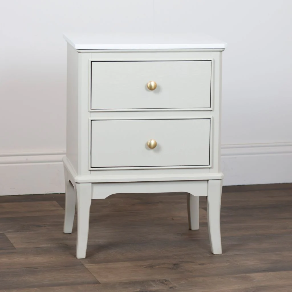 Monroe Stone 2 Drawer Accent Table by Tara Lane