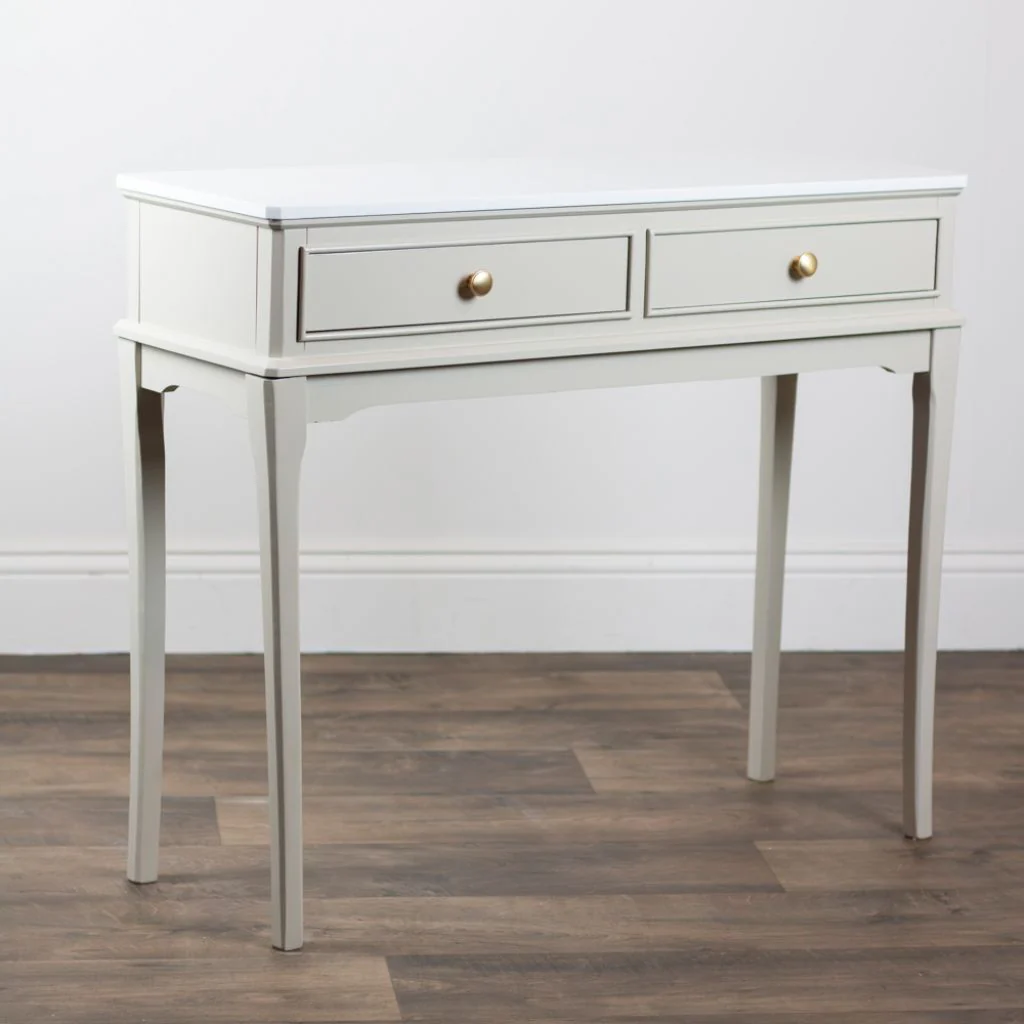 Monroe Stone 2 Drawer Console Table by Tara Lane