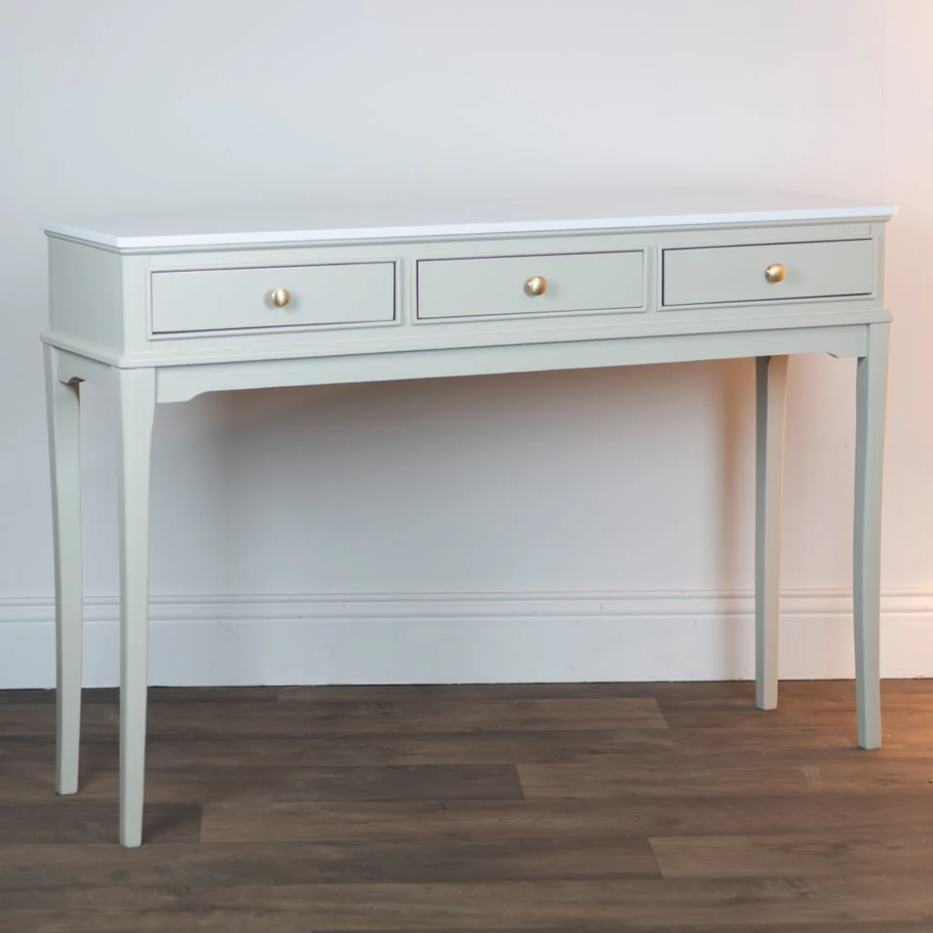 Monroe Stone 3 Drawer Console Table by Tara Lane