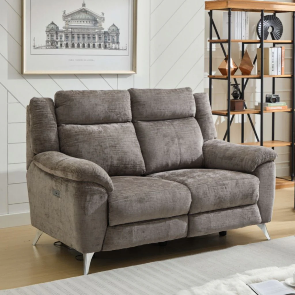 Monroe Stone Electric Reclining Sofa Range by Annaghmore - Image 3