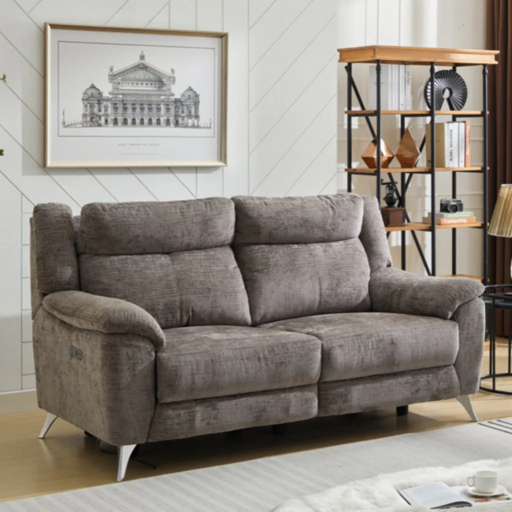 Monroe Stone Electric Reclining Sofa Range by Annaghmore - Image 4