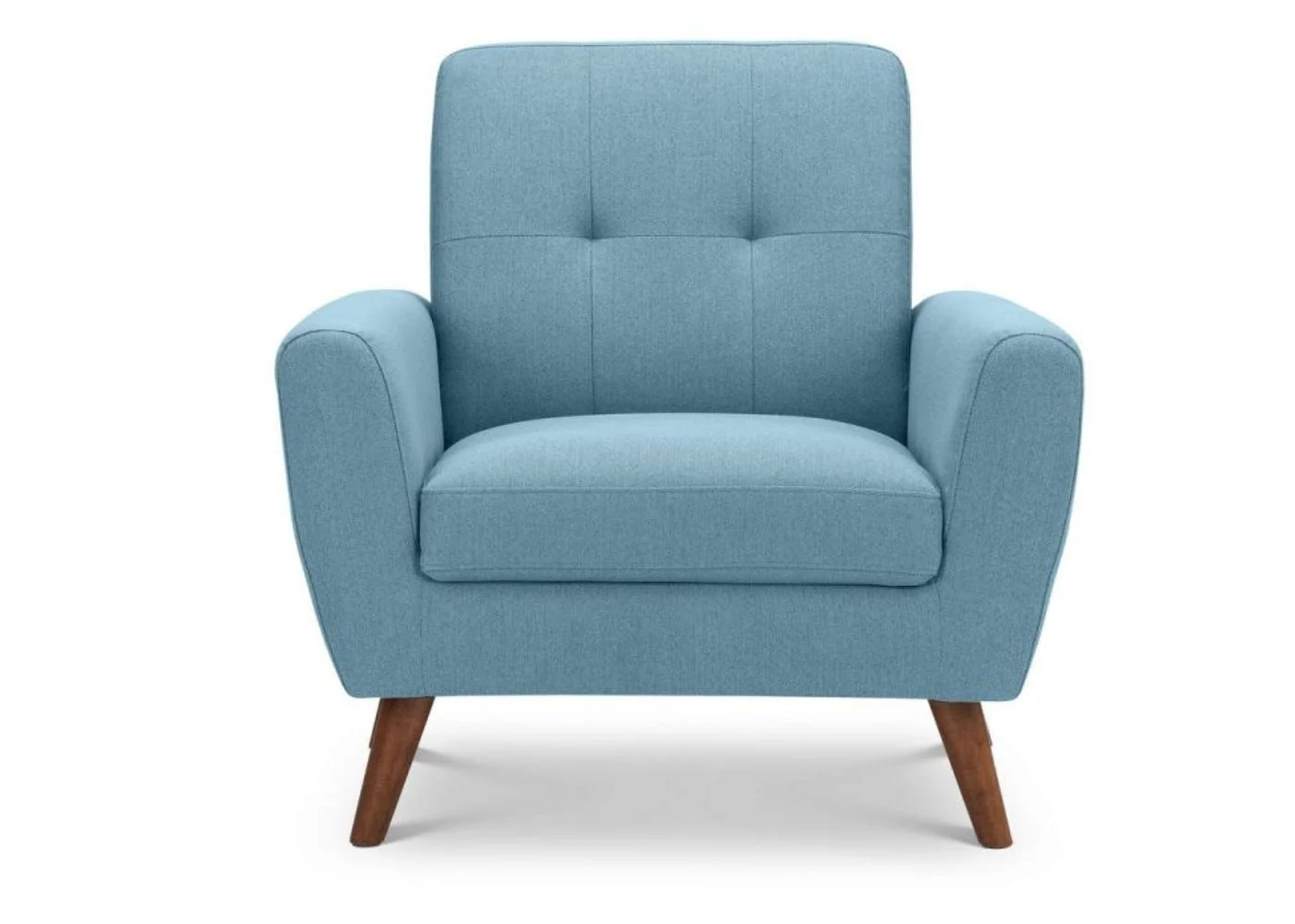 Monza Blue Compact Retro Sofa Range by Julian Bowen - Image 3
