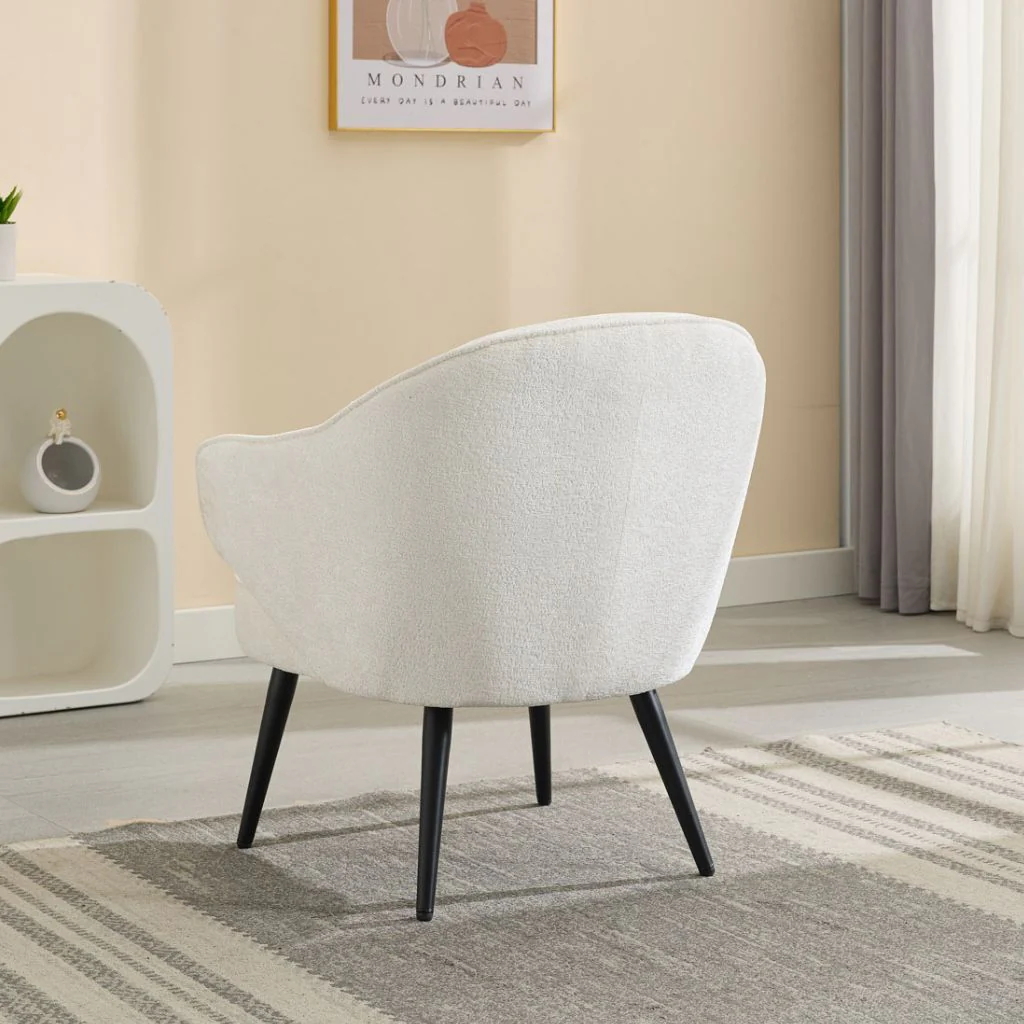 Morgan Cream Accent Chair by Image - Image 3