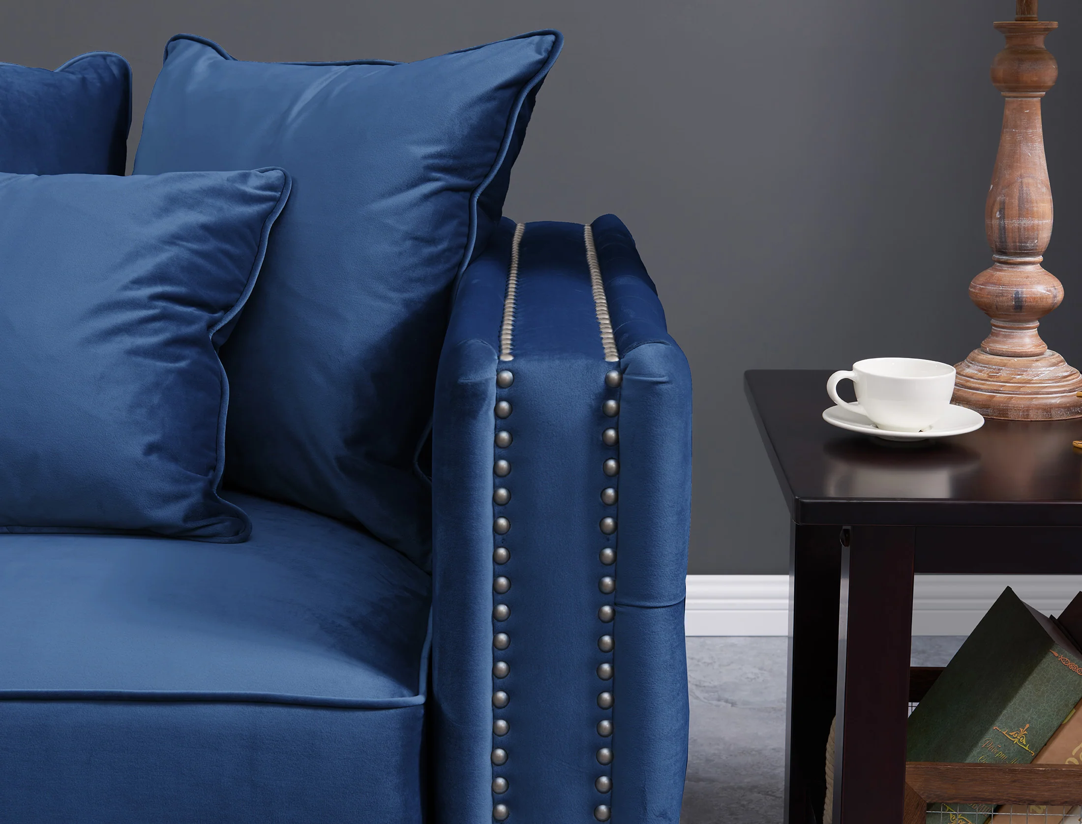 Moscow Royal Blue Sofa Range by Derrys - Image 11