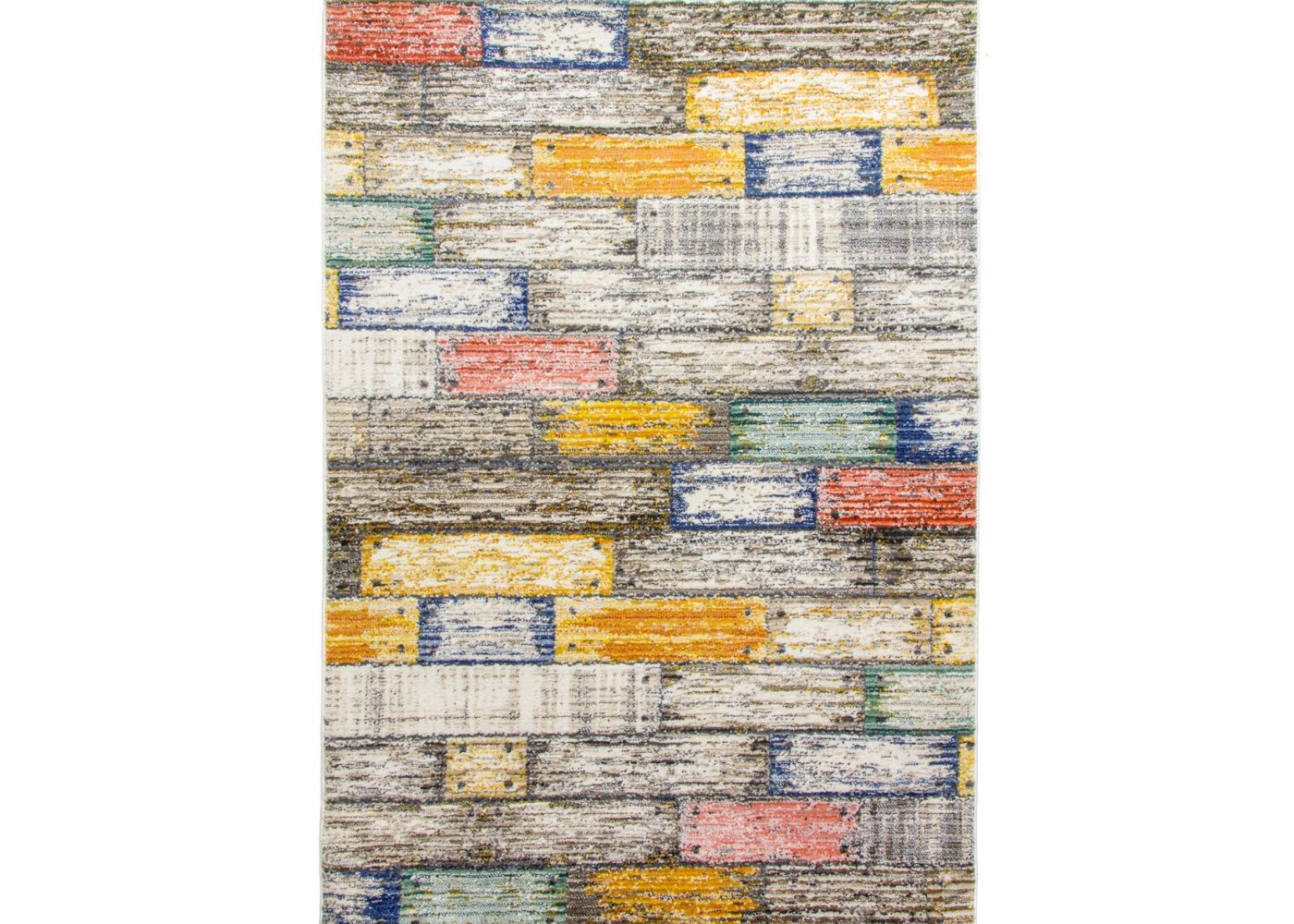 Mystique Multicoloured Bricks Rug Range by Floor Trends