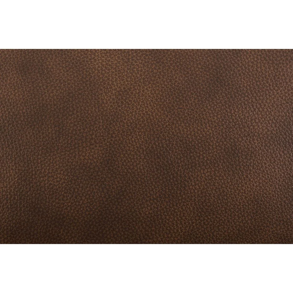 Nardo Brown Leather Fixed Sofa Range by Vida Living - Image 6
