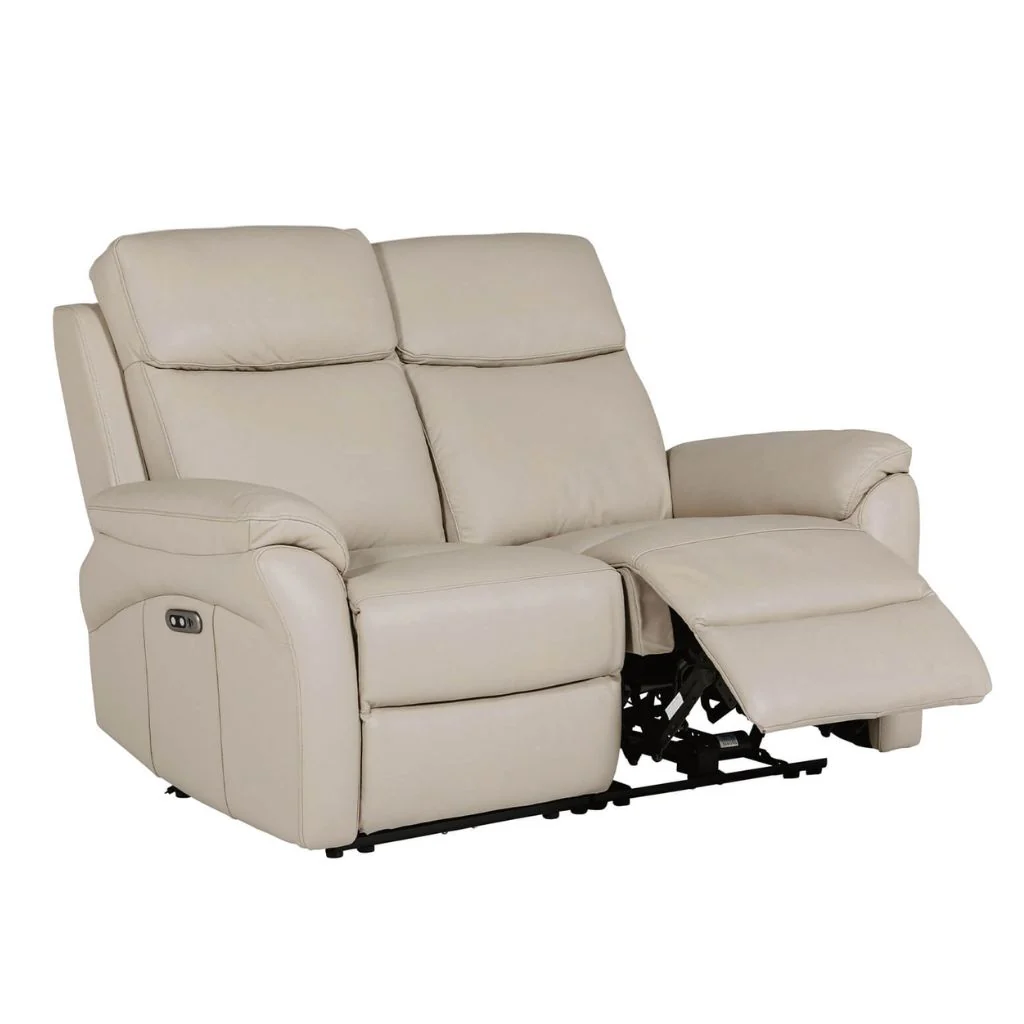 Nardo Cashmere Leather Electric Reclining Sofa Range by Vida Living - Image 2