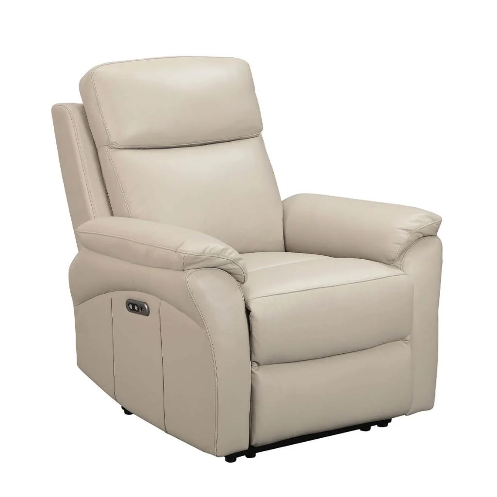 Nardo Cashmere Leather Electric Reclining Sofa Range by Vida Living - Image 3