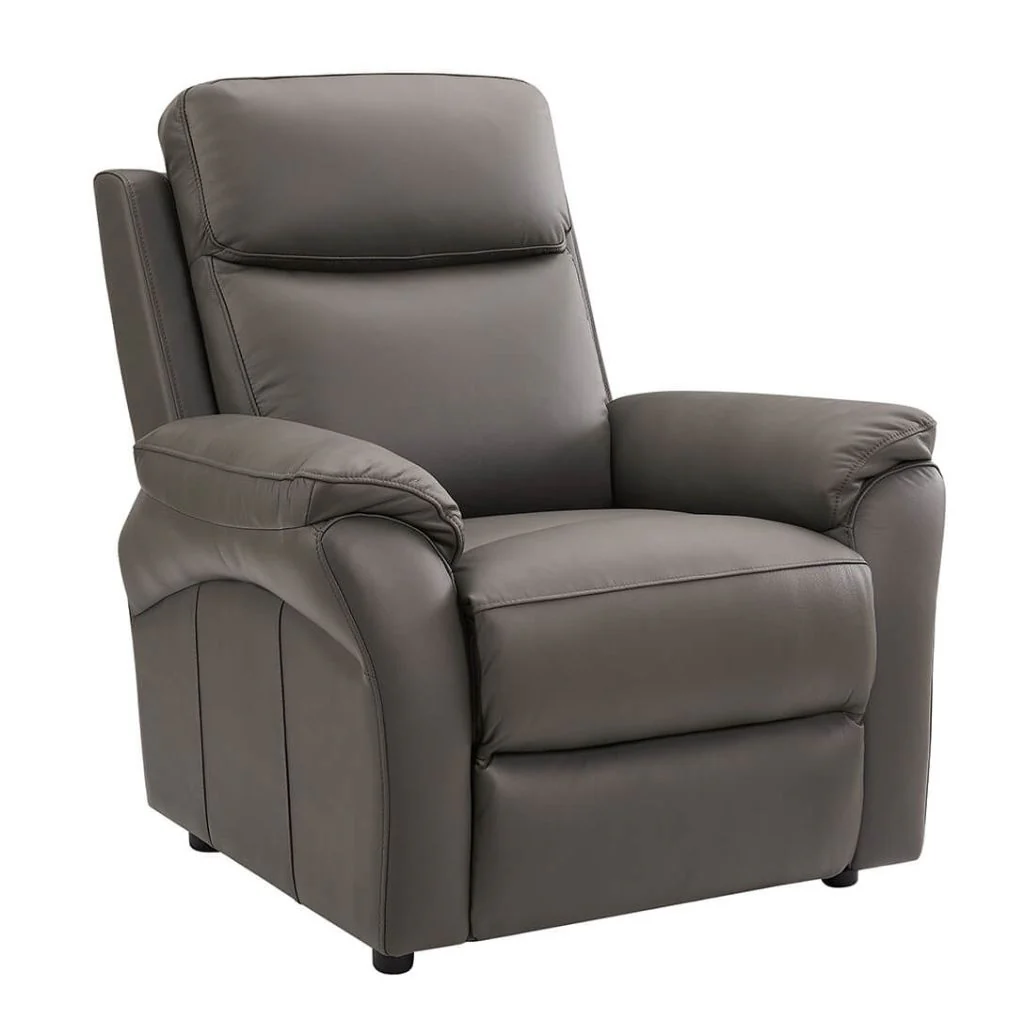 Nardo Truffle Leather Fixed Sofa Range by Vida Living - Image 2