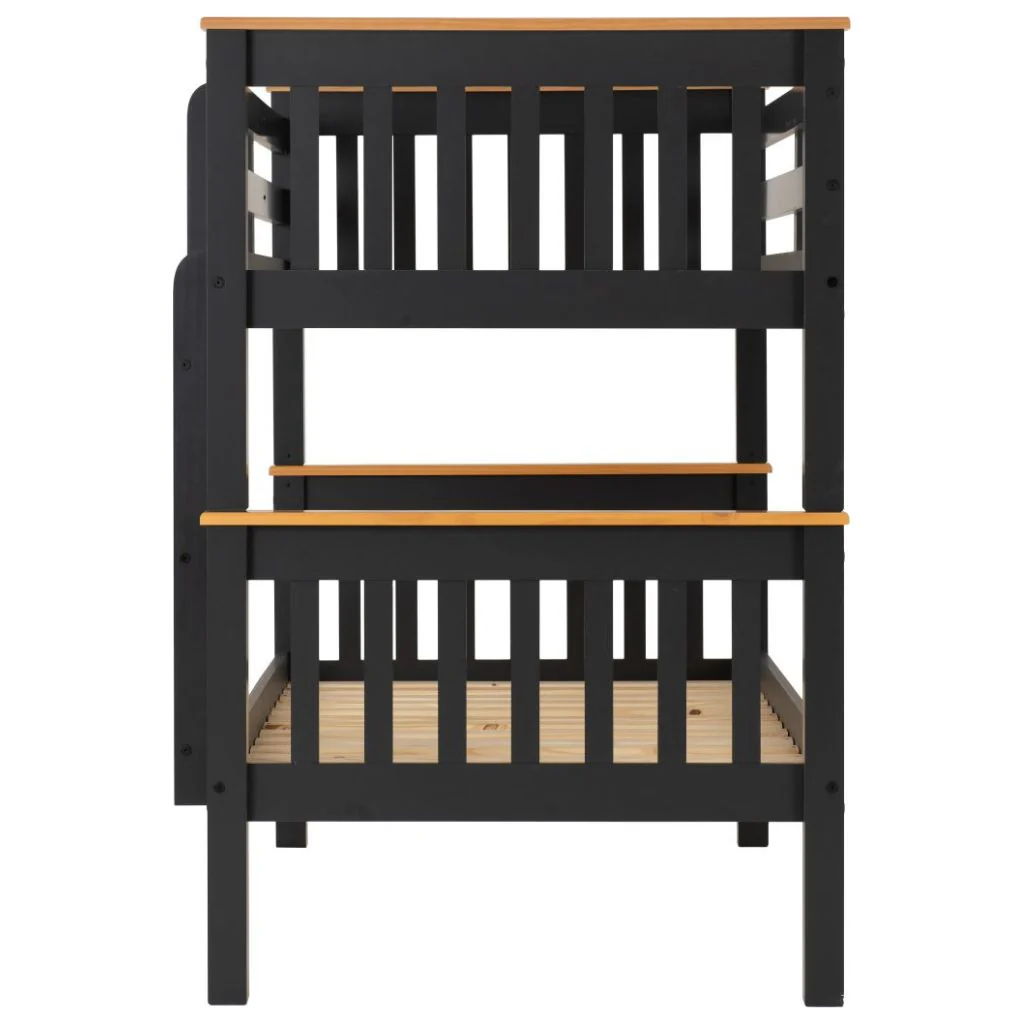 Neptune Grey/Oak Effect 3ft Bunk Bed by Wholesale Beds - Image 4
