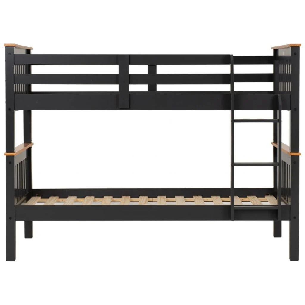Neptune Grey/Oak Effect 3ft Bunk Bed by Wholesale Beds - Image 5