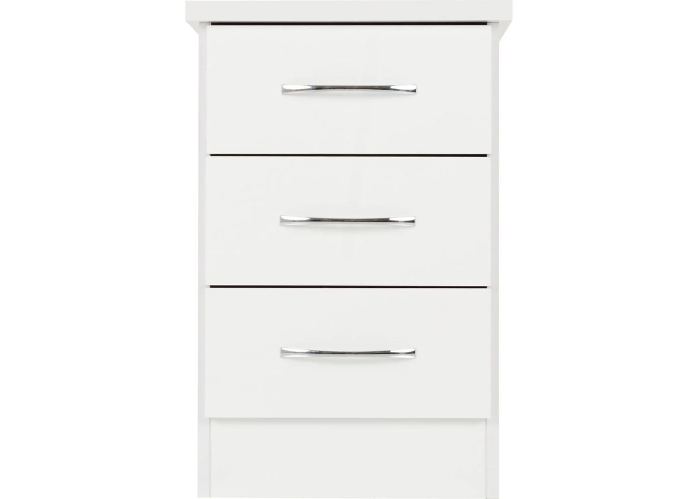 Nevada White Gloss 3 Piece Bedroom Furniture Set by Wholesale Beds & Furniture - Image 9