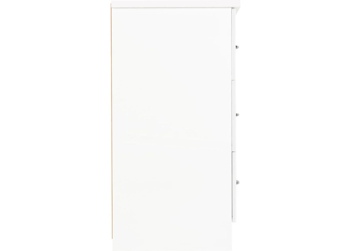 Nevada White Gloss 6-Drawer Chest by Wholesale Beds & Furniture - Image 5