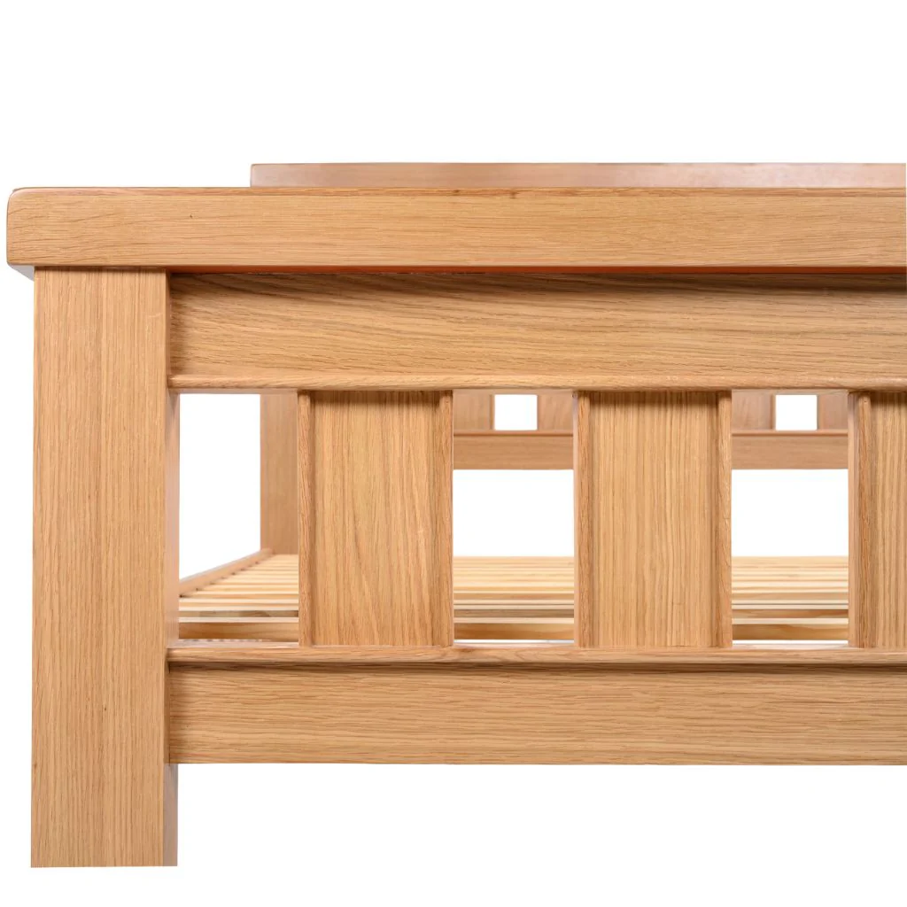 Newbury Light Oak Bedframe Range by Honey B - Image 3