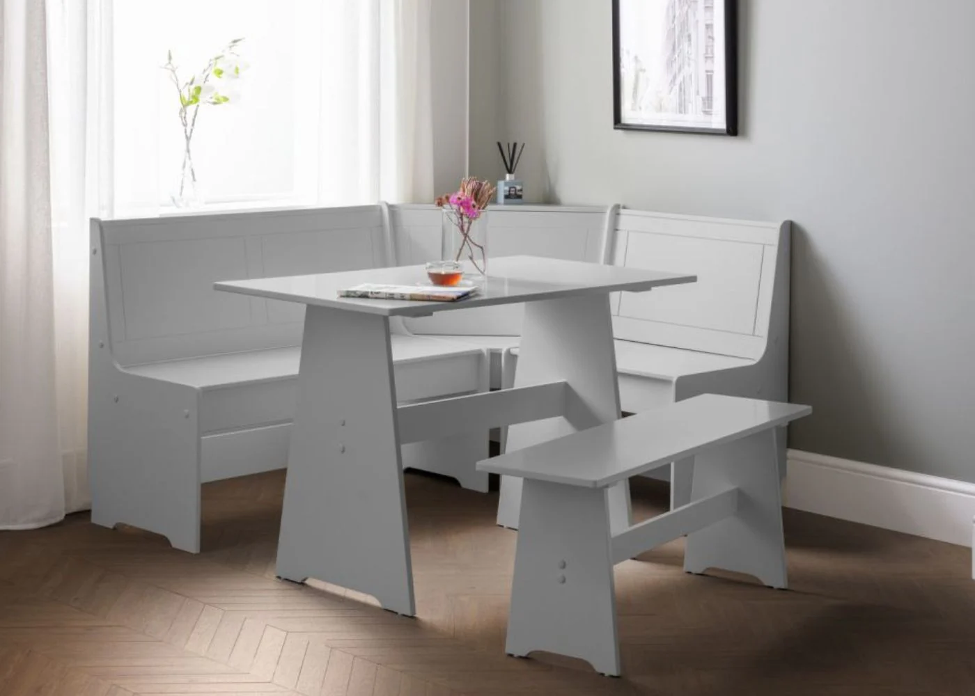 Newport Corner Dining Set Range by Julian Bowen - Image 7