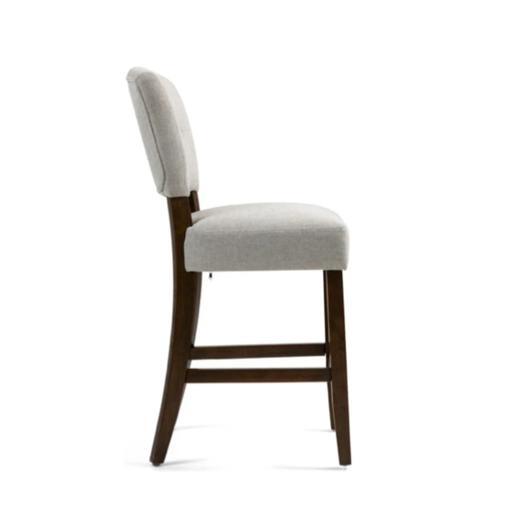 Oakridge Beige Fabric Counter Stool by Annaghmore - Image 2