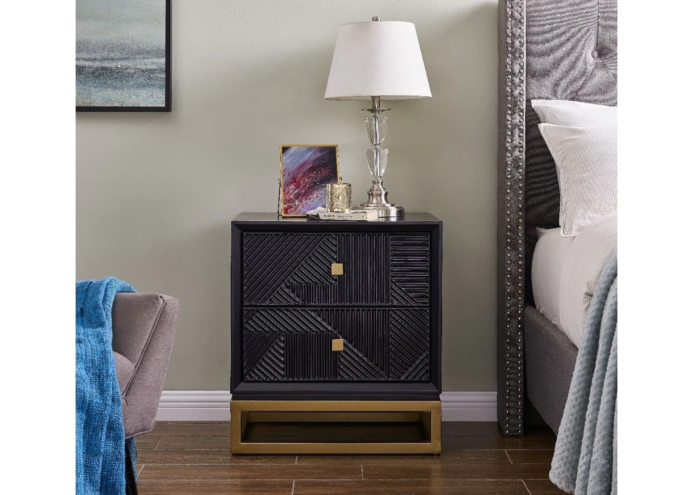 Orlando Lamp Table by Derrys