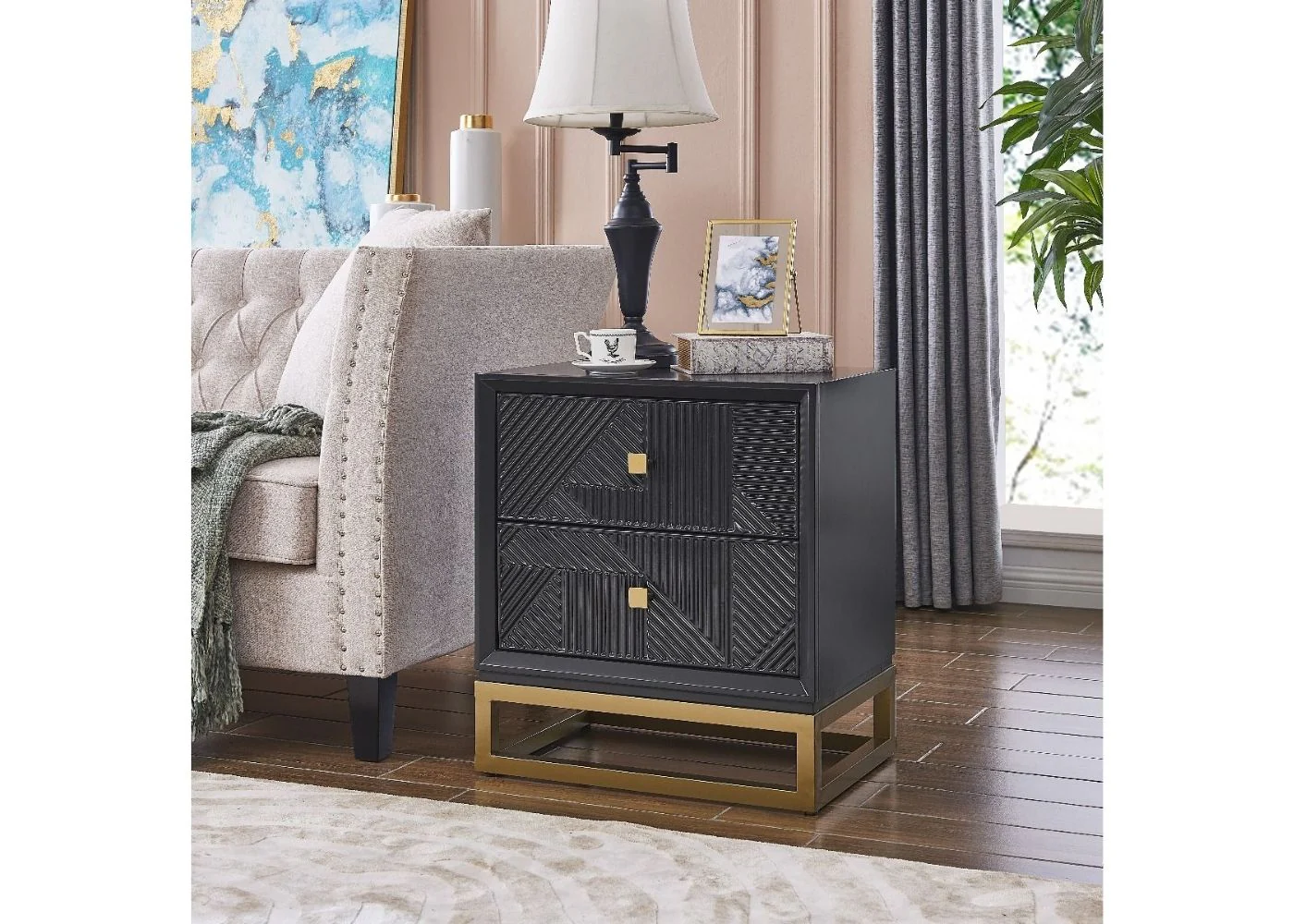 Orlando Lamp Table by Derrys - Image 2