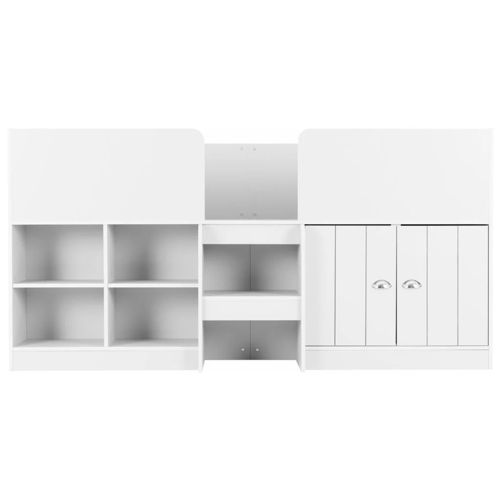 Orlando White Low Sleeper Bed by Wholesale - Image 2