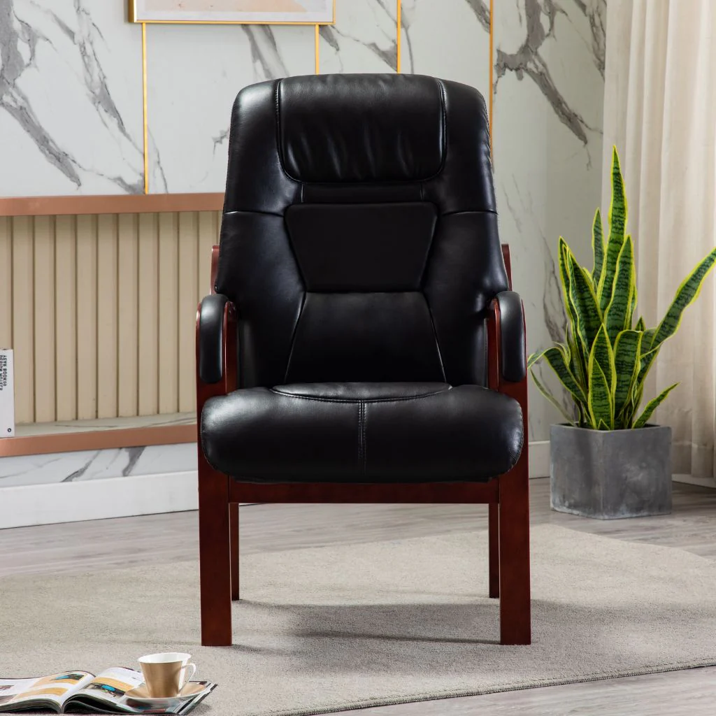 Orthopedic Black Chair by Image - Image 2
