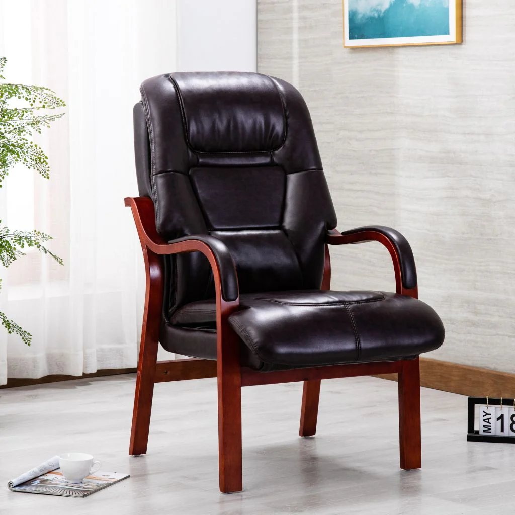 Orthopedic Burgundy Chair by Image
