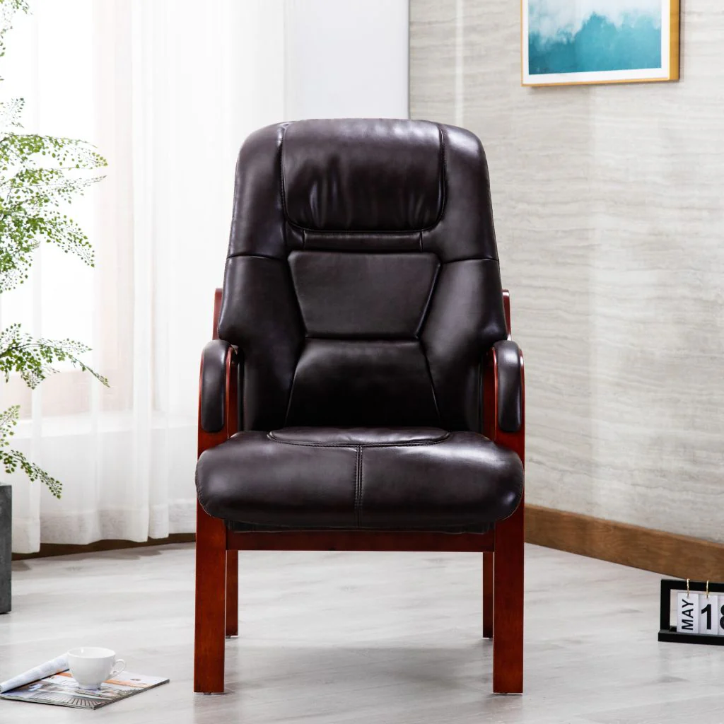 Orthopedic Burgundy Chair by Image - Image 2