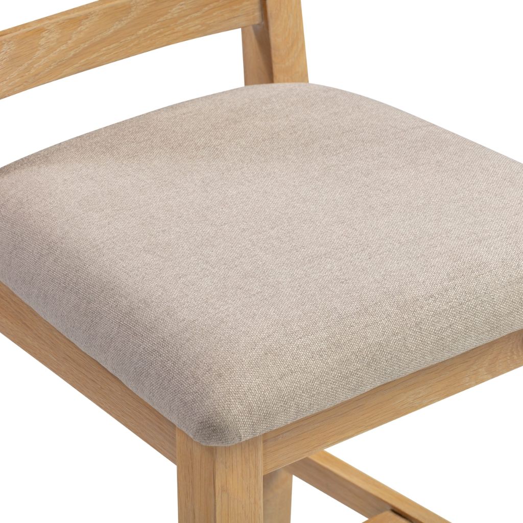 Pair of Windsor Natural Oak Cross Back Dining Chairs by Wholesale - Image 2