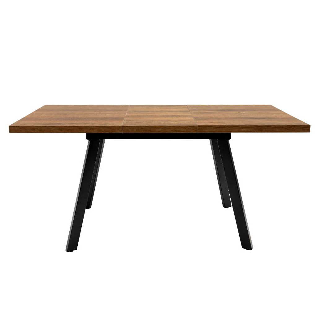 Panni 1.2m Dark Oak Extending Dining Table - Image 2