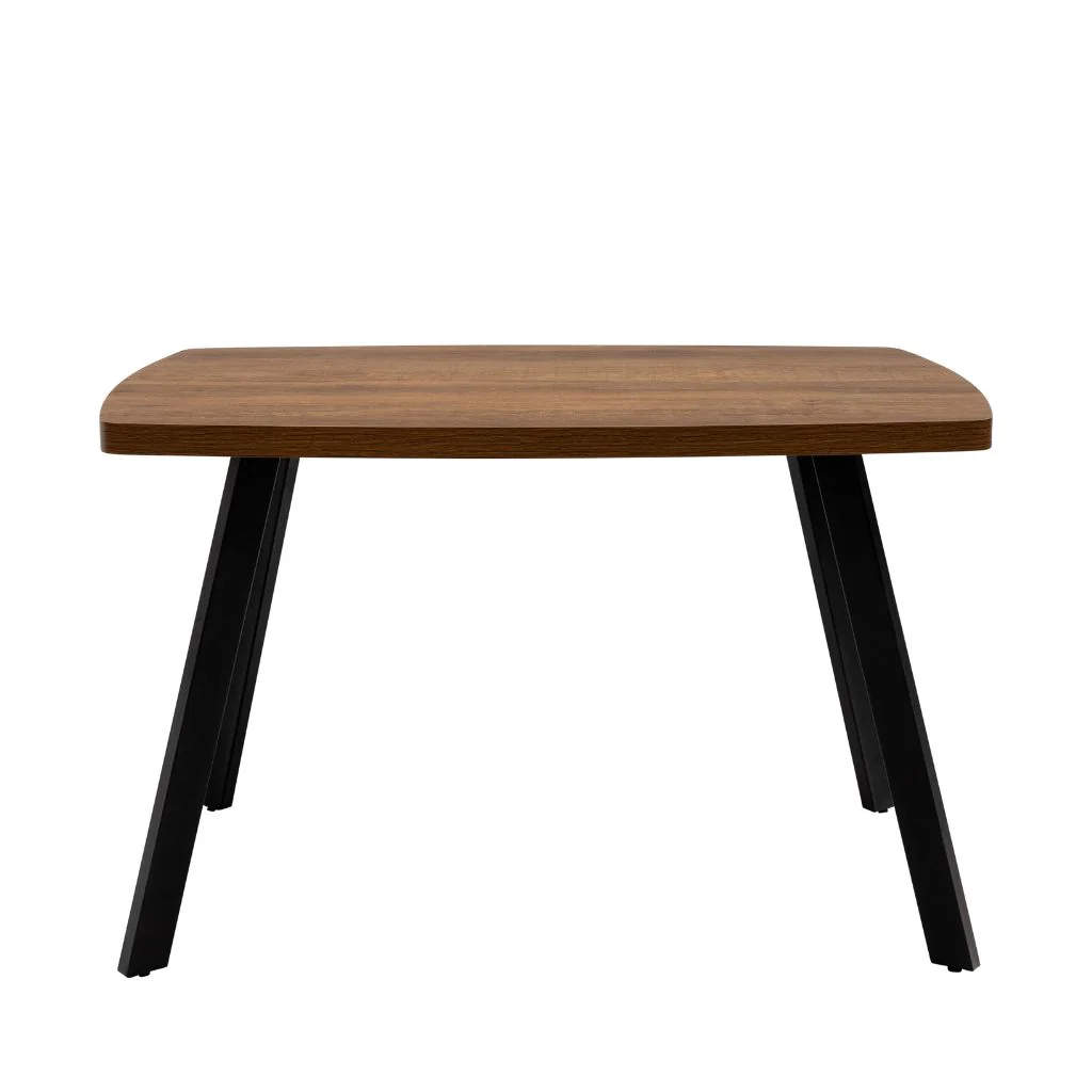 Panni 1.2m Dark Oak Dining Table - Image 2