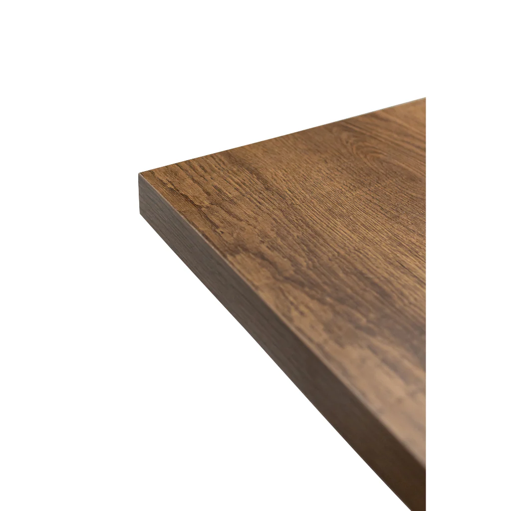 Panni 1.6m Dark Oak Extending  Dining Table + 6 Ponzone Chairs - Image 3
