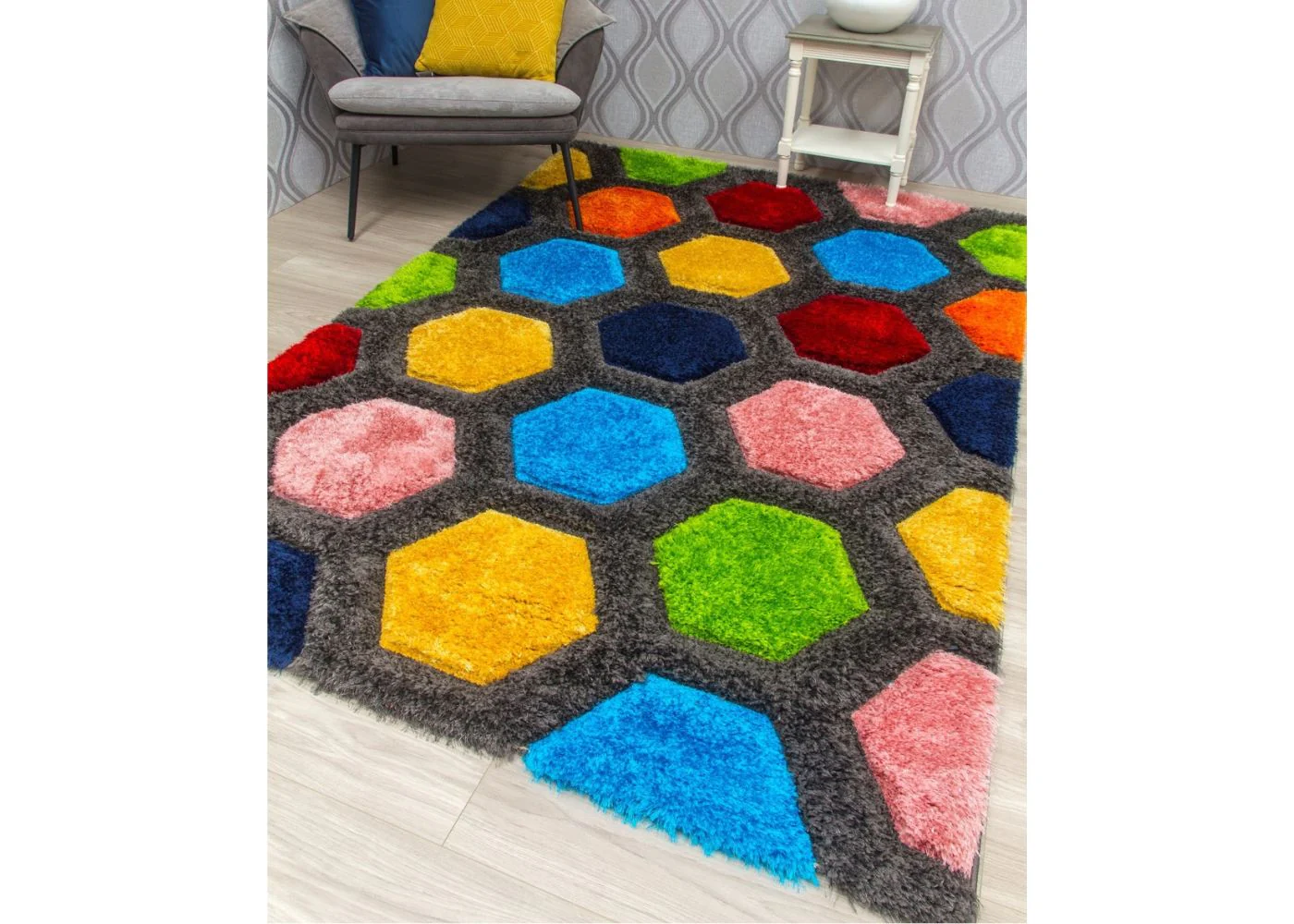 Paradise Honeycomb Rug Range by Floor Trends - Image 3