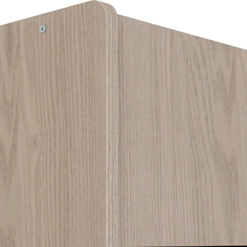 Paris Smoked Ash 2 Door Mirrored Wardrobe by Wholesale - Image 5