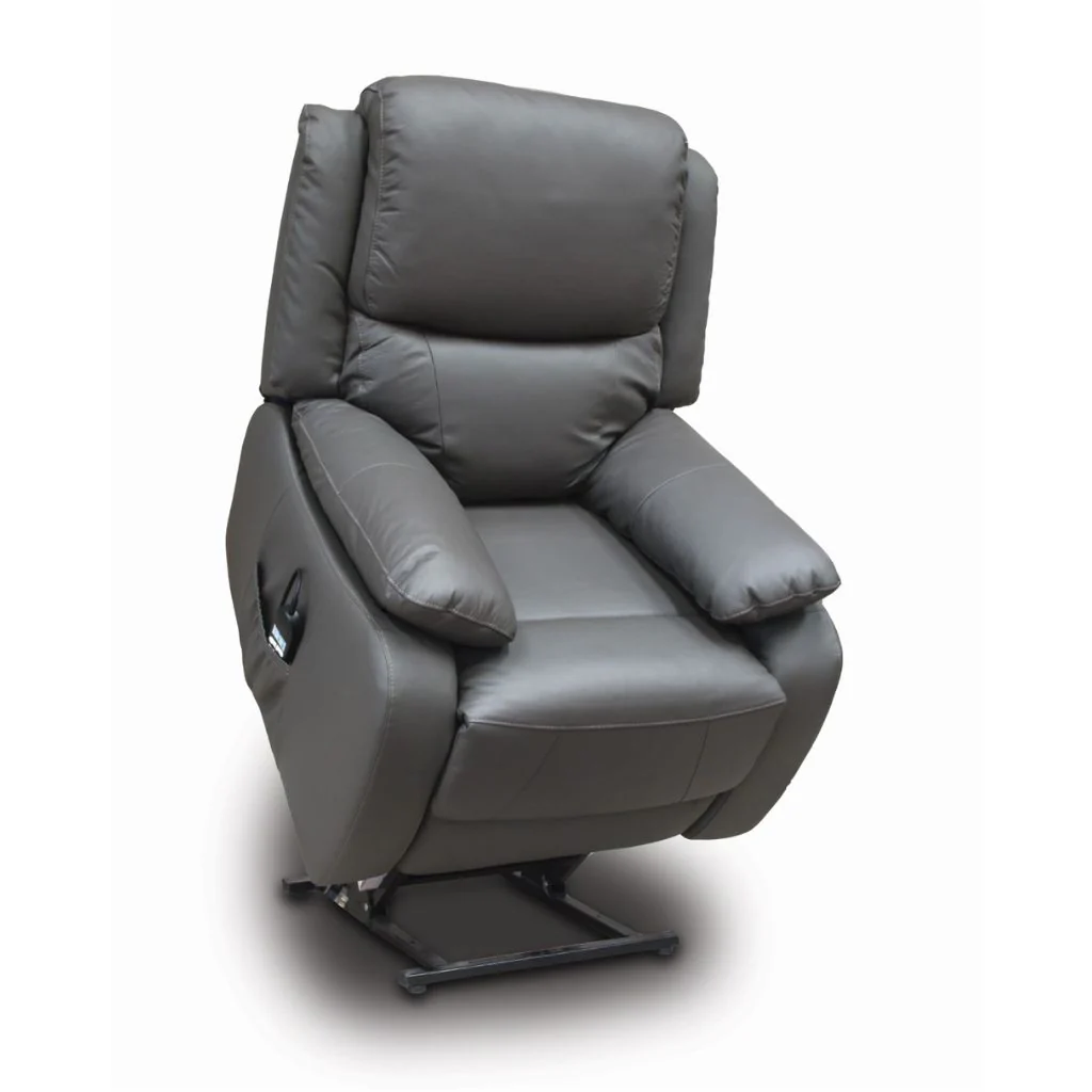 Parker Leather 1 Seater Lift and Rise Chair by Sofahouse - Parker Range - Image 4