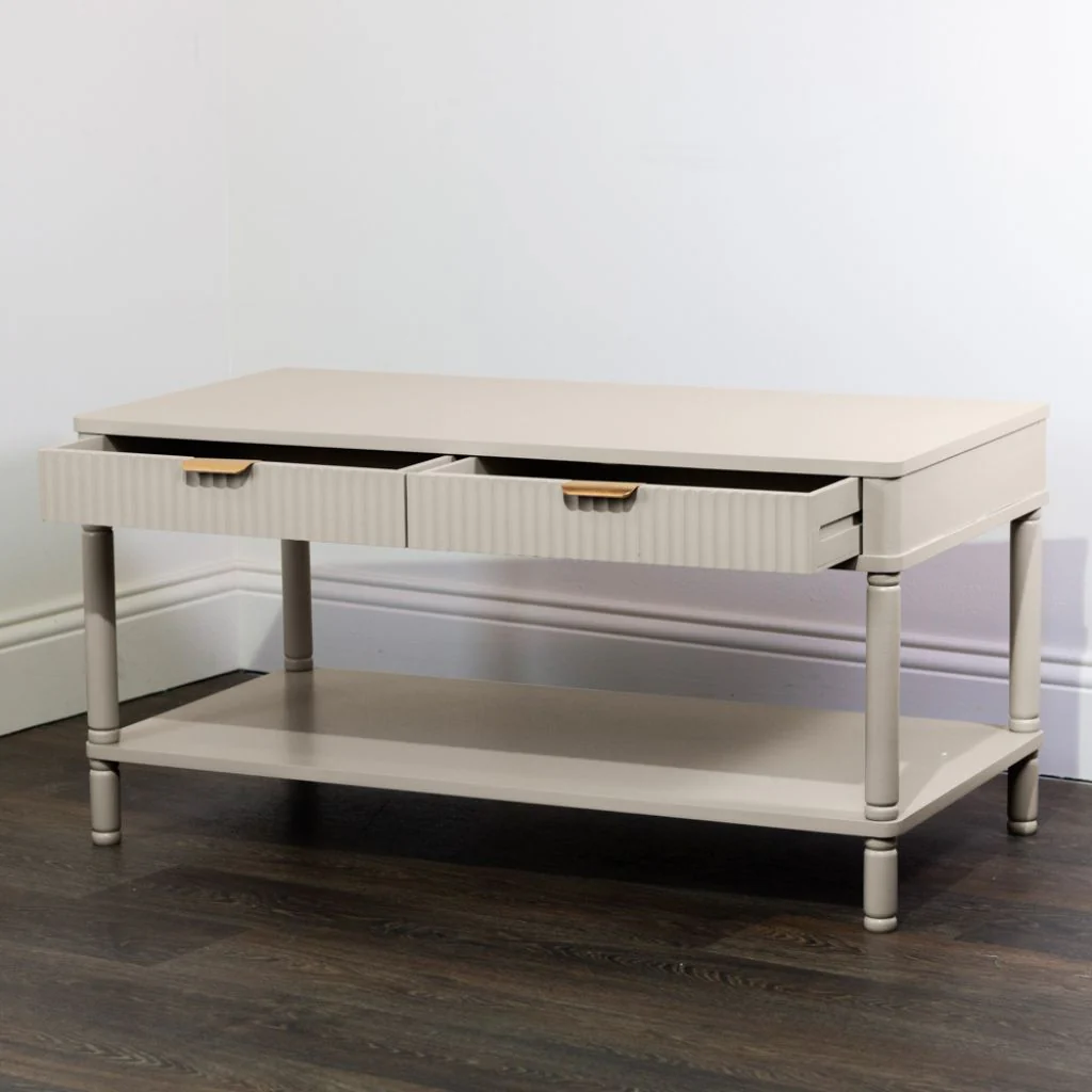 Parson 2 Drawer Coffee Table by Tara Lane - Image 2