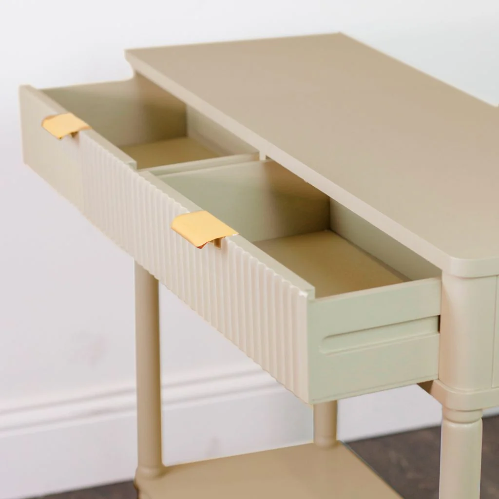 Parson 2 Drawer Console Table by Tara Lane - Image 2