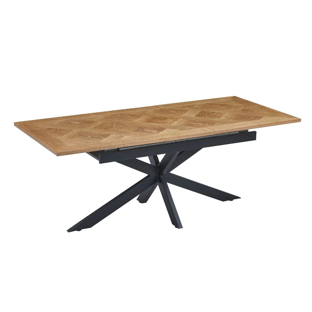 Patti 1.6m Extending Oak Dining Table - Image 2