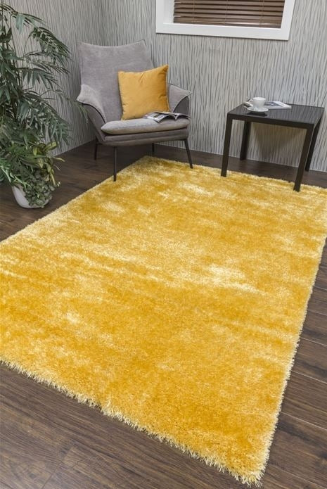 Plush Ochre Rug Range by Floor Trends - Image 2