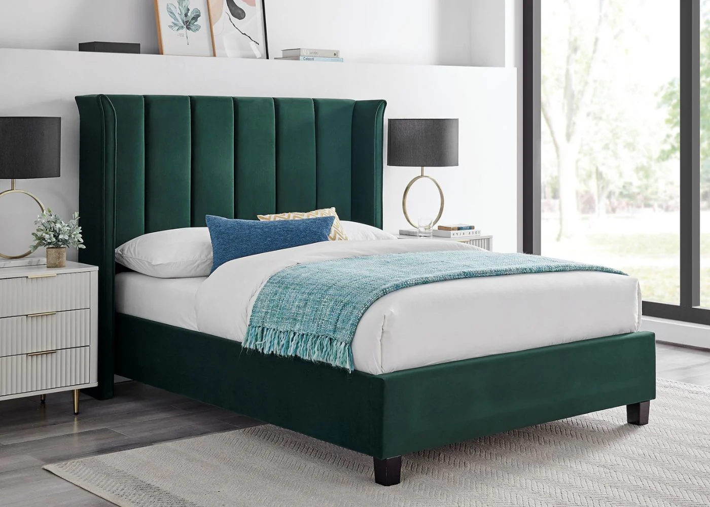 Polaris Emerald Bedframe Range by Limelight - Emerald Bedframe Collection - Image 13