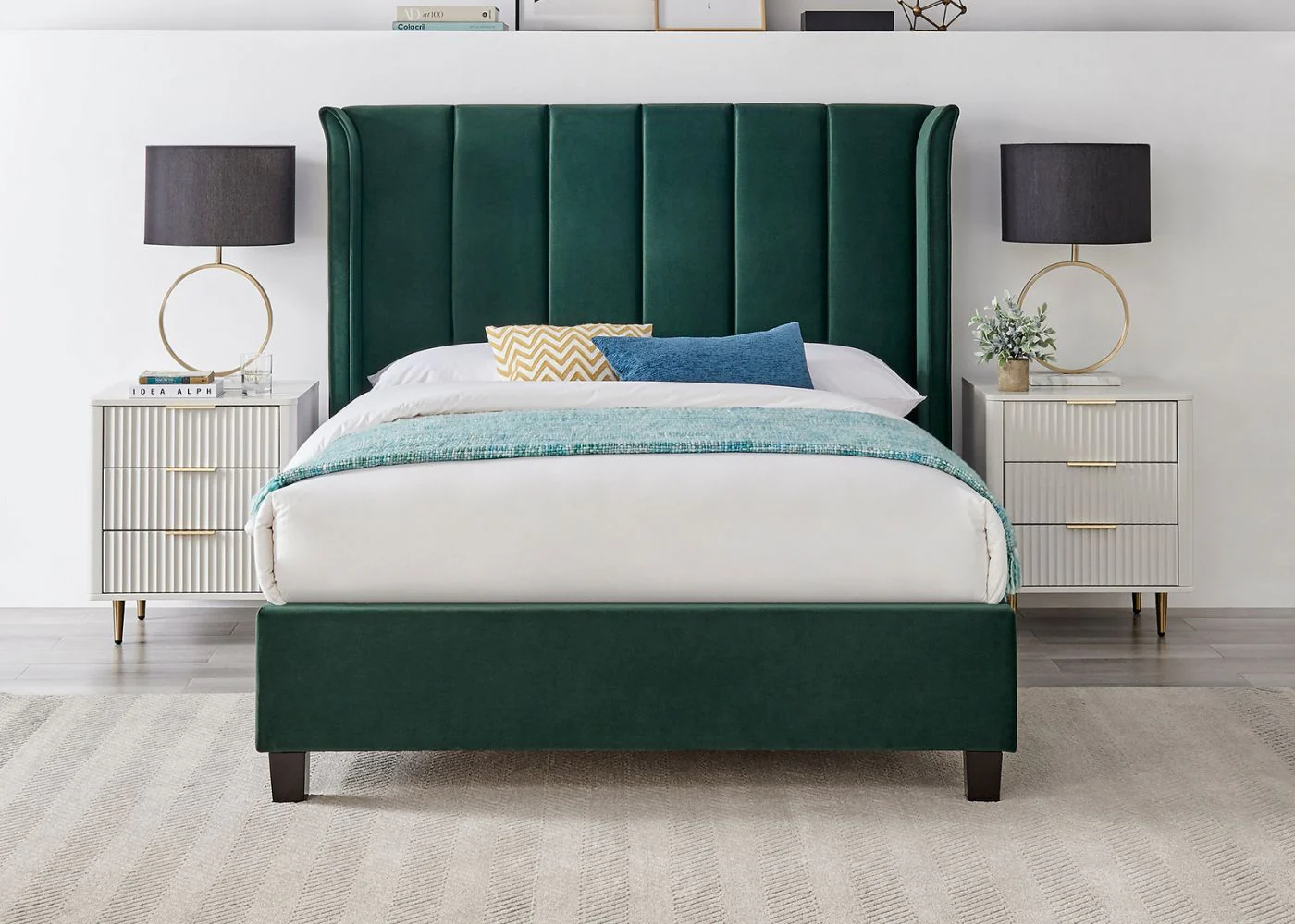 Polaris Emerald Bedframe Range by Limelight - Emerald Bedframe Collection - Image 8