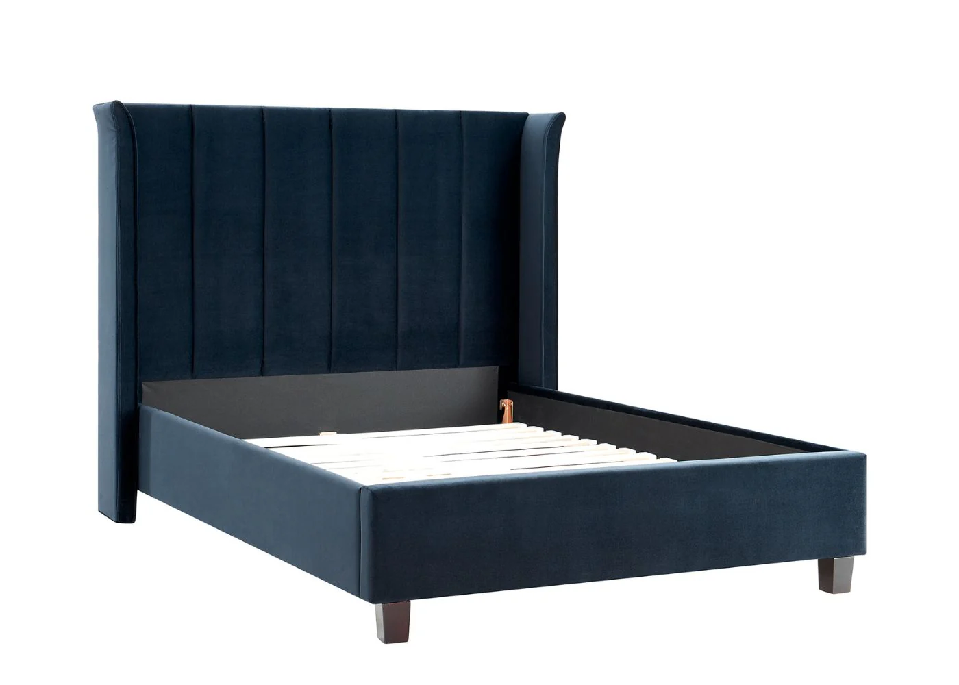 Polaris Navy Blue Bedframe Range by Limelight - Image 19