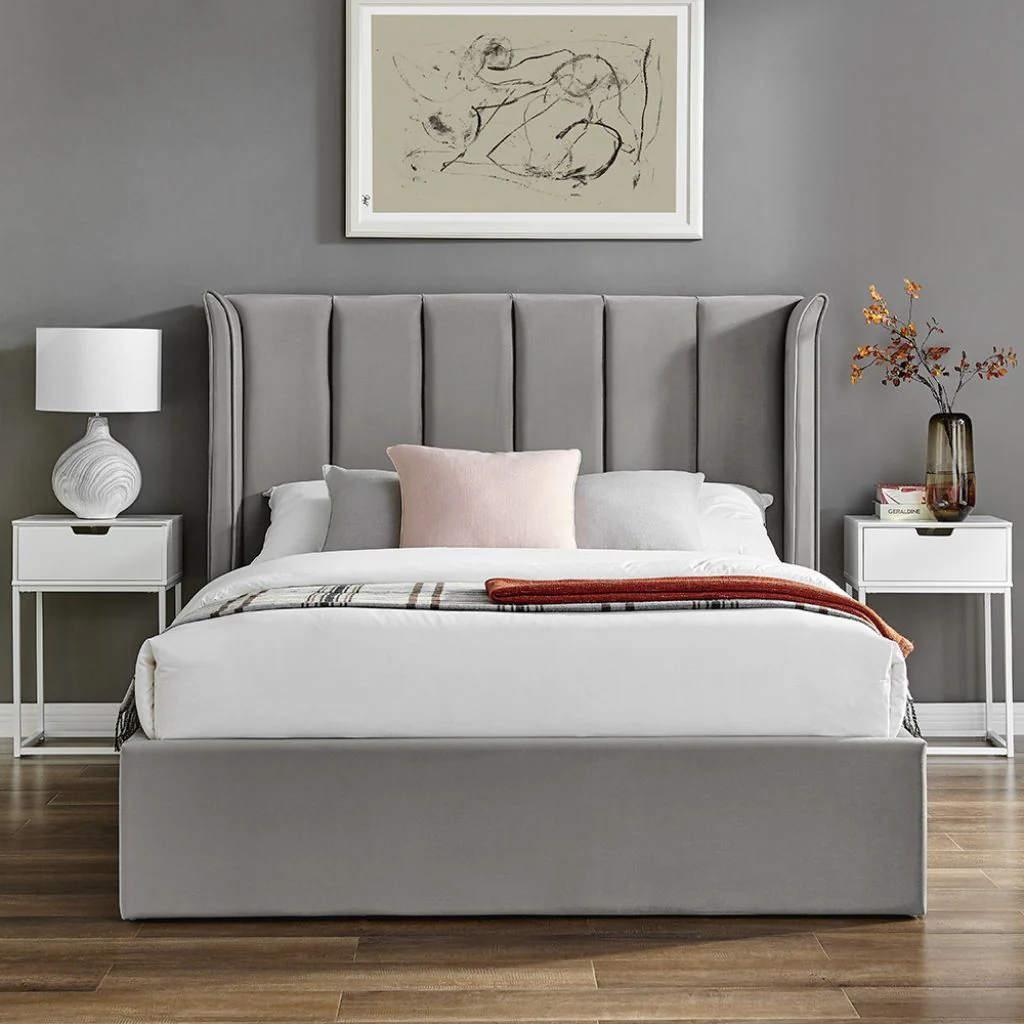 Polaris Silver Storage Bedframe by Limelight - Image 2